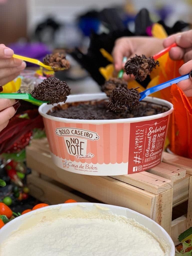 Pote Família de Brigadeiro